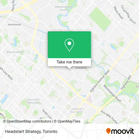 Headstart Strategy map