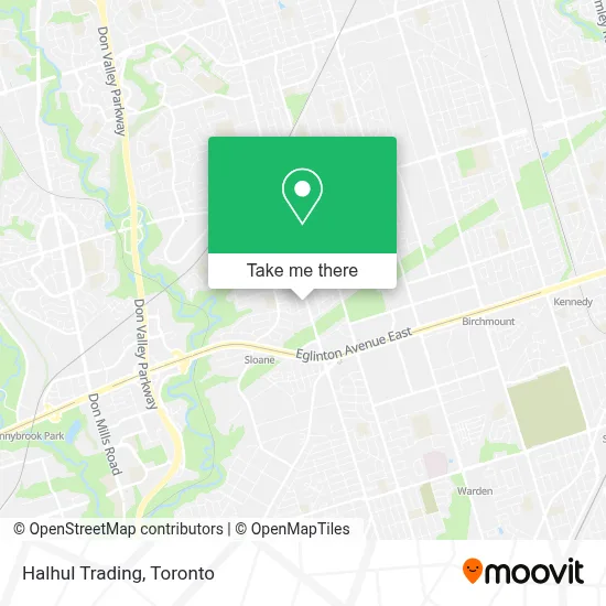 Halhul Trading map