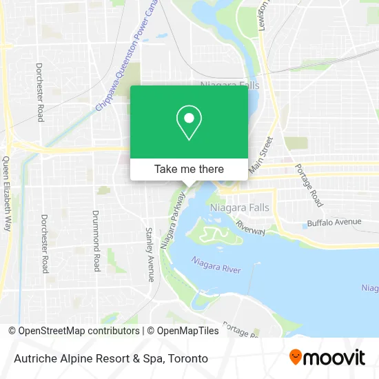 Autriche Alpine Resort & Spa map