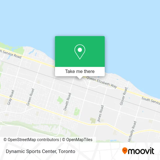 Dynamic Sports Center map