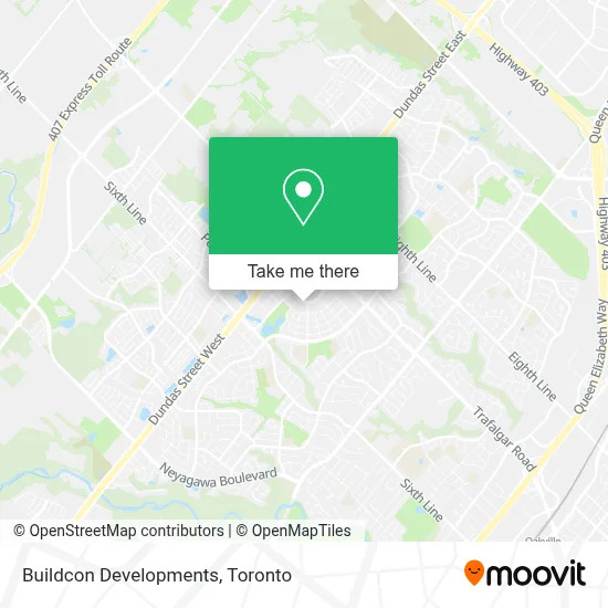 Buildcon Developments map