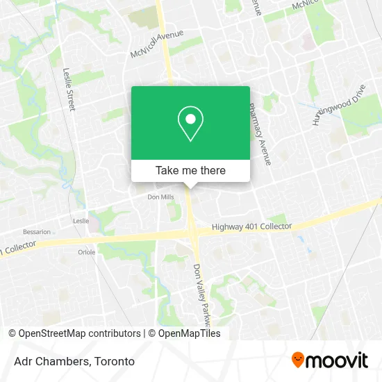 Adr Chambers map