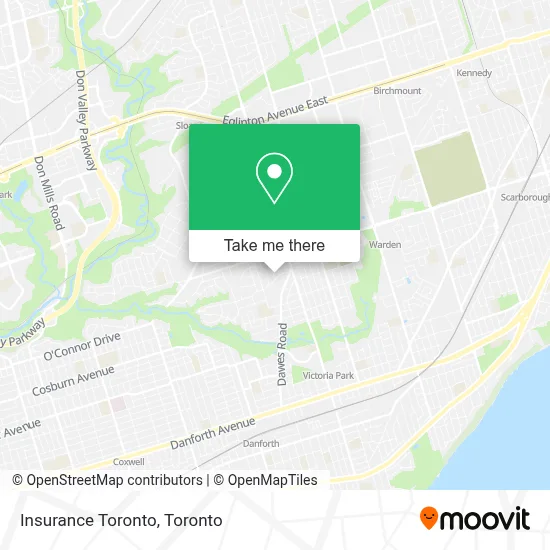 Insurance Toronto map