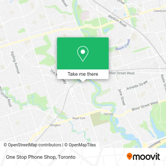 One Stop Phone Shop map