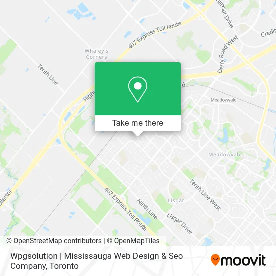 Wpgsolution | Mississauga Web Design & Seo Company map