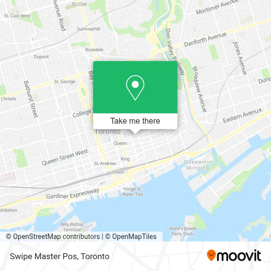 Swipe Master Pos map