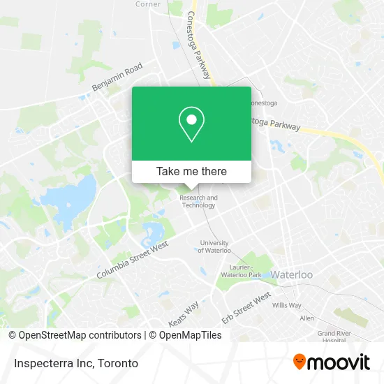 Inspecterra Inc map