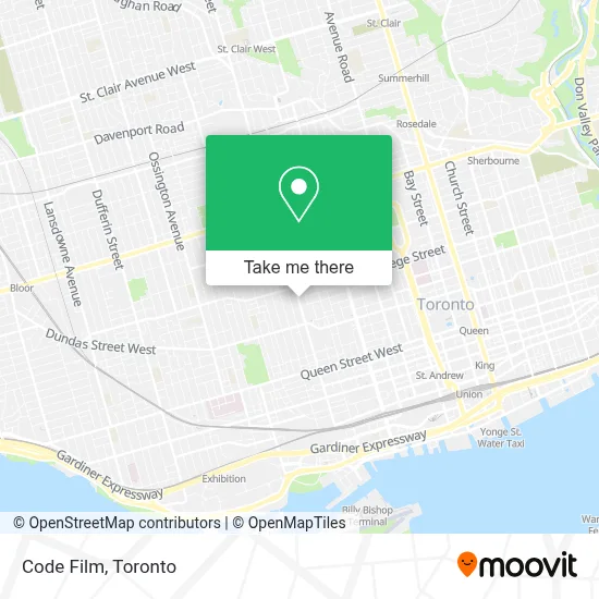 Code Film map