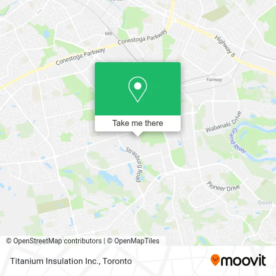 Titanium Insulation Inc. map