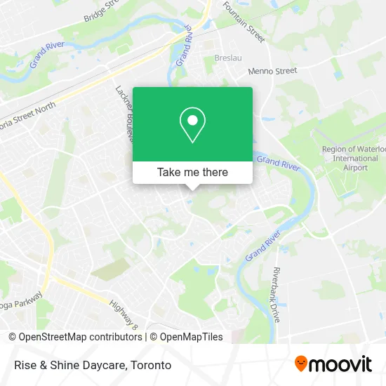 Rise & Shine Daycare map