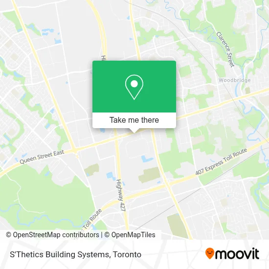 S'Thetics Building Systems map