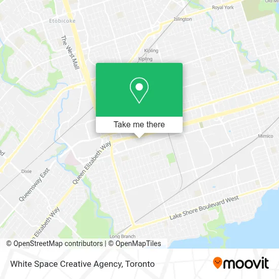 White Space Creative Agency map