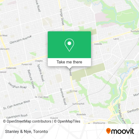 Stanley & Nye map