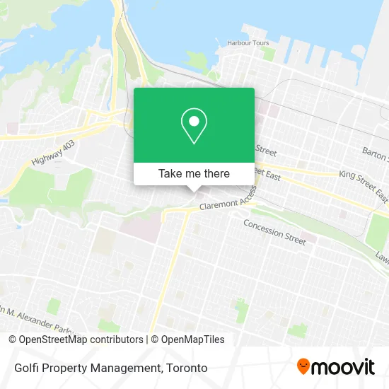 Golfi Property Management map
