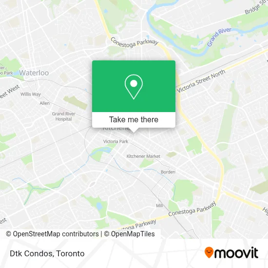 Dtk Condos map