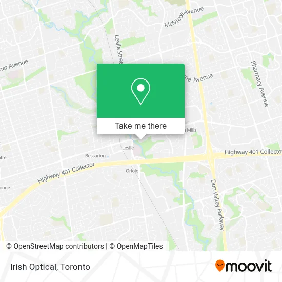 Irish Optical map