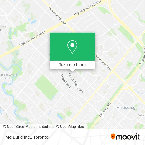 Mg Build Inc. map
