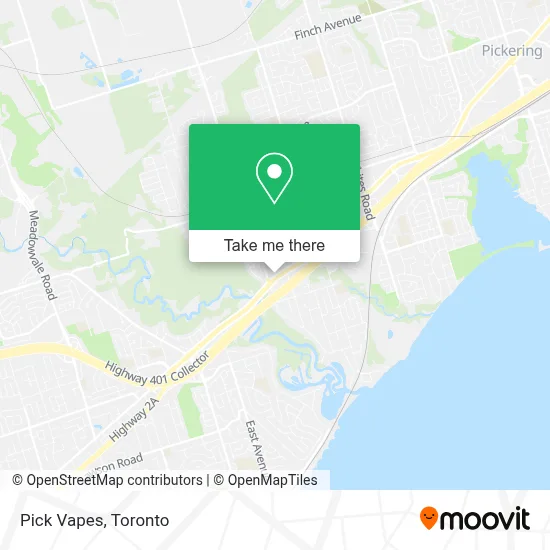 Pick Vapes map