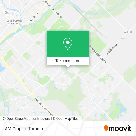 AM Graphix map