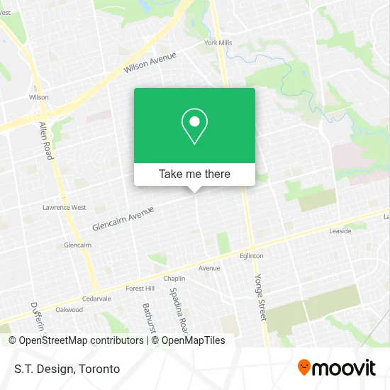 S.T. Design map