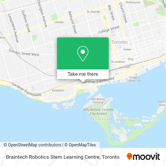 Braintech Robotics Stem Learning Centre map