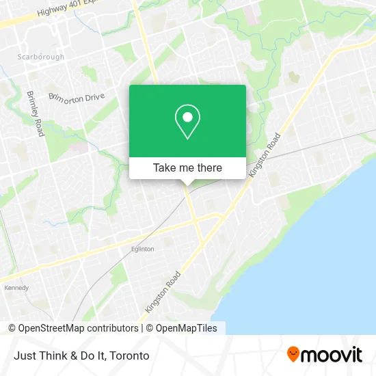 Just Think & Do It map