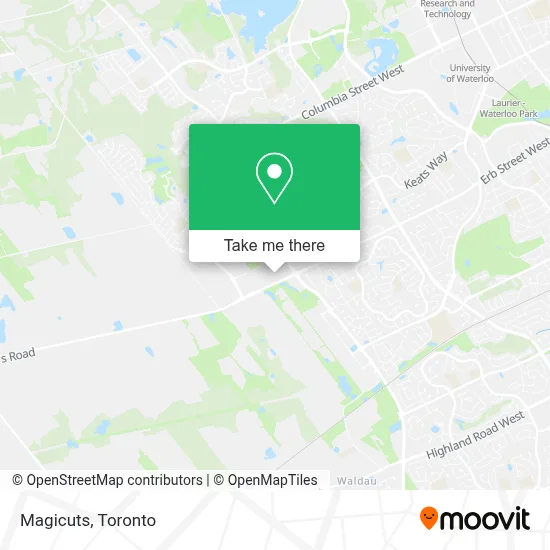 Magicuts map