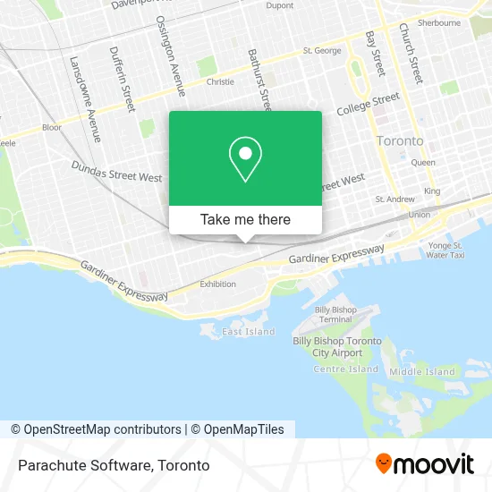 Parachute Software map