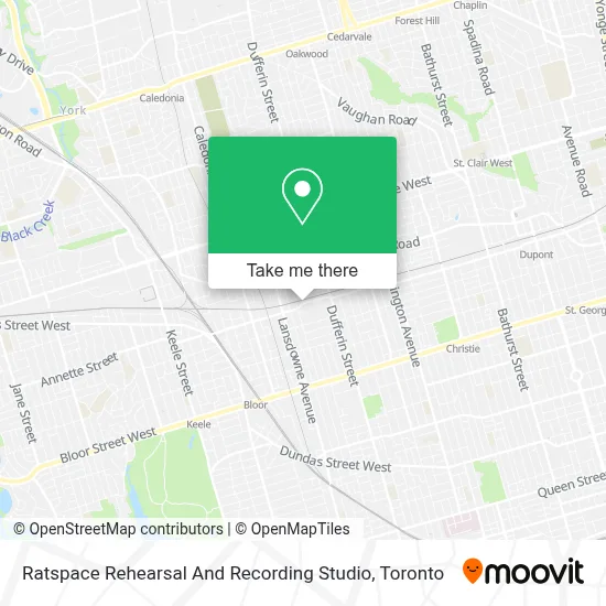 Ratspace Rehearsal And Recording Studio map