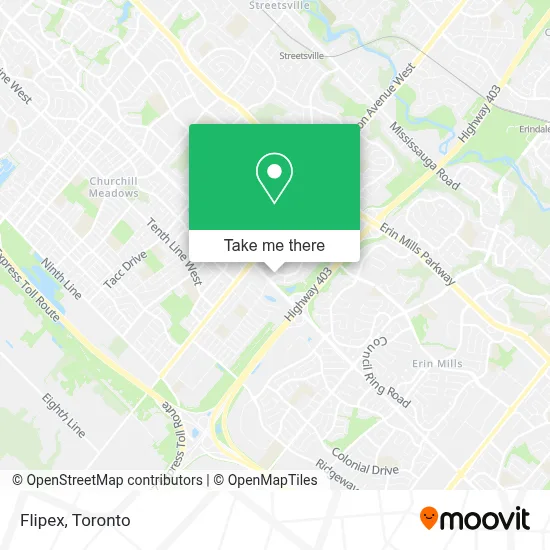 Flipex map