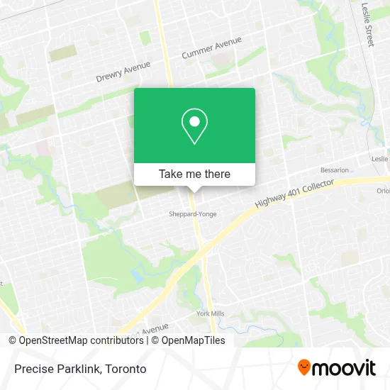 Precise Parklink map