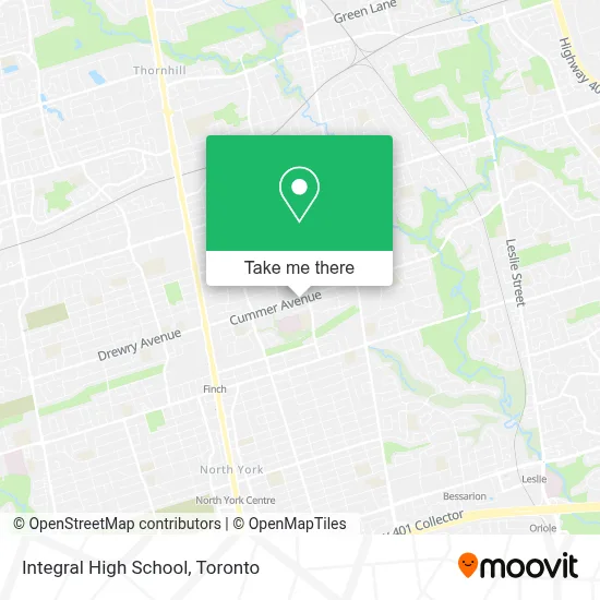 Integral High School map