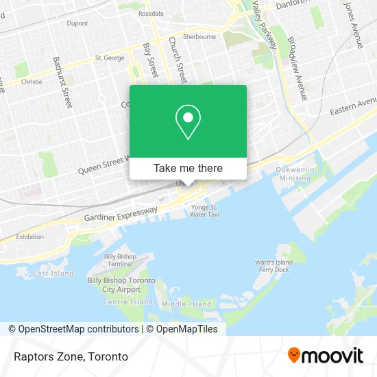 Raptors Zone plan
