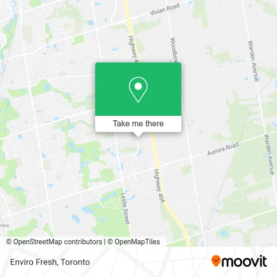 Enviro Fresh map