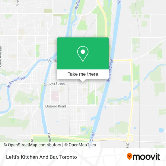 Lefti's Kitchen And Bar map