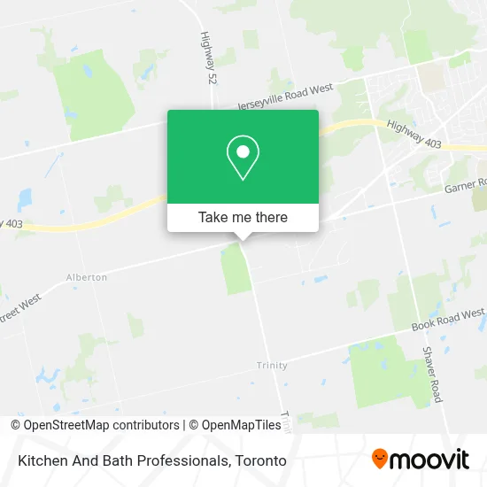 Kitchen And Bath Professionals map