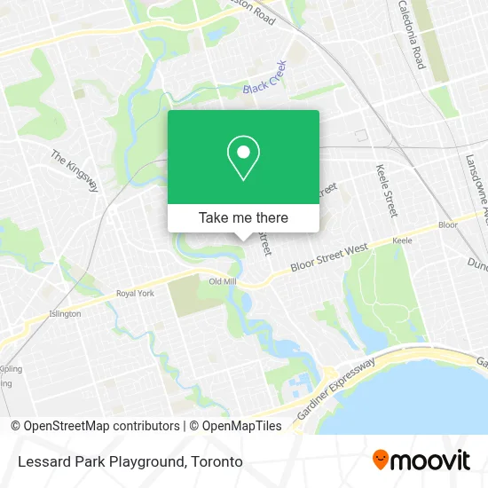 Lessard Park Playground map