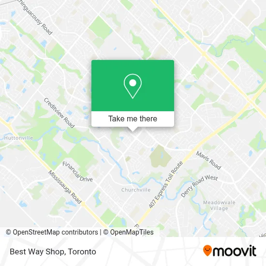 Best Way Shop map