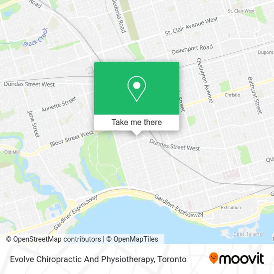 Evolve Chiropractic And Physiotherapy map