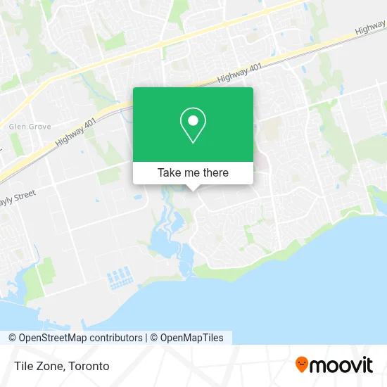 Tile Zone map