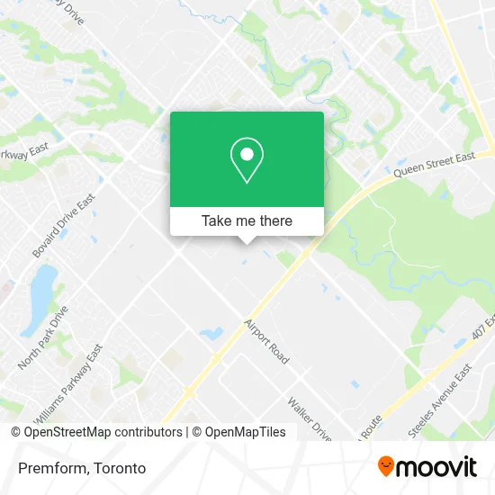 Premform map