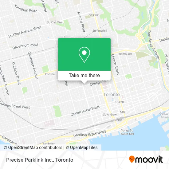 Precise Parklink Inc. map