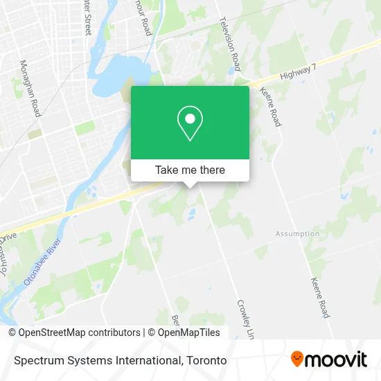 Spectrum Systems International map