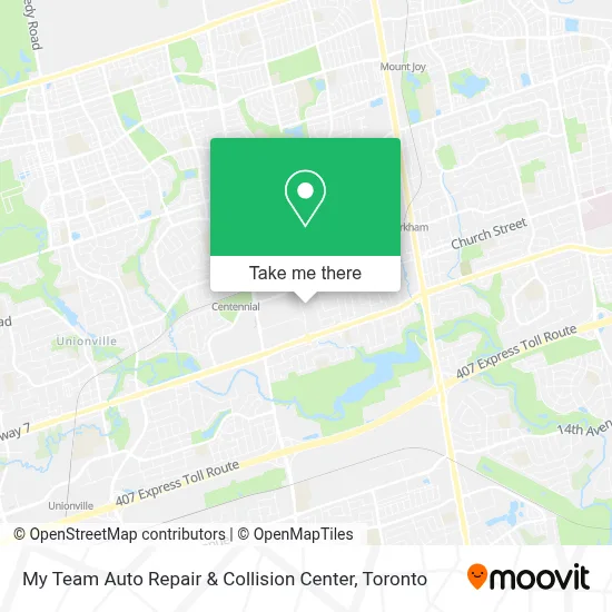 My Team Auto Repair & Collision Center map