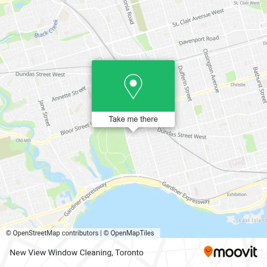 New View Window Cleaning map