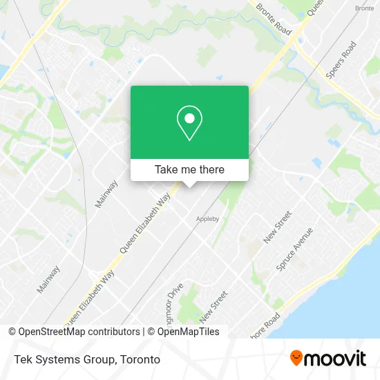 Tek Systems Group map