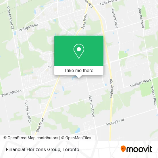 Financial Horizons Group map