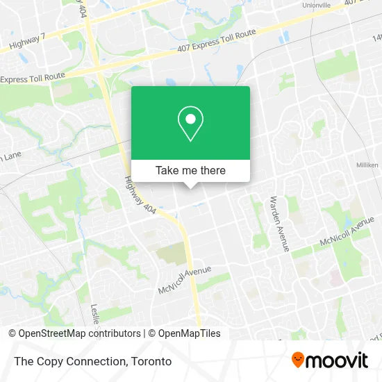 The Copy Connection map