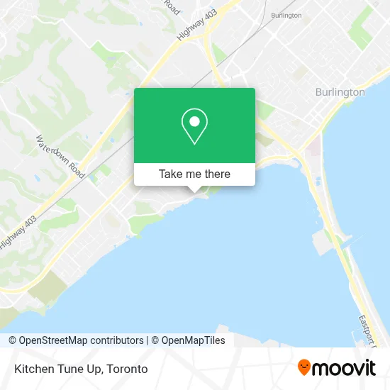 Kitchen Tune Up map