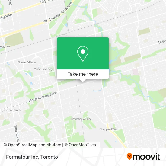 Formatour Inc map